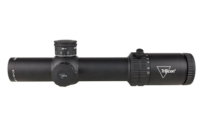 Trijicon Credo -  1-10X28mm -  First Focal Plane Riflescope -  Red/Green MRAD Segmented Circle Reticle -  34mm Tube -  Matte Finish -  Black