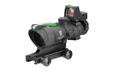Trijicon ACOG -  4X32mm -  Dual Illuminated Green Chevron .223 Reticle -  TA51 Mount -  3.25 MOA RMR Type 2 -  Matte Black Finish