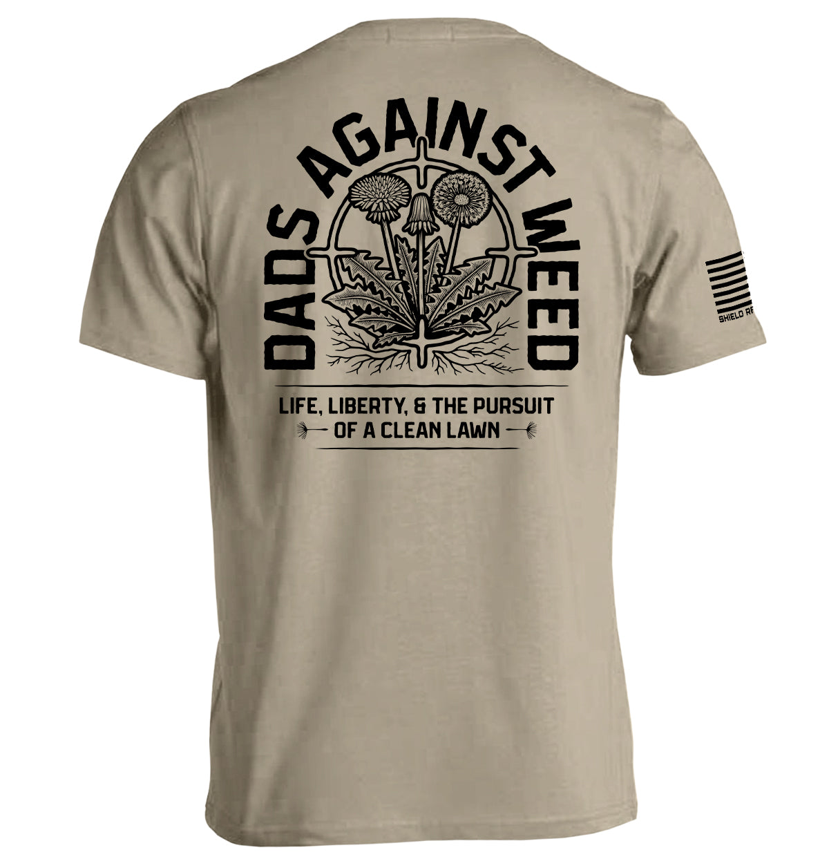 Dads Against Weed Black