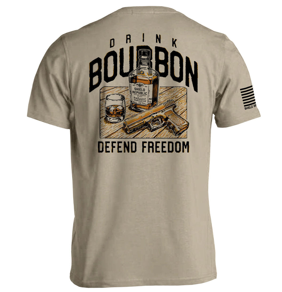 Buvez du Bourbon Défendez la Liberté