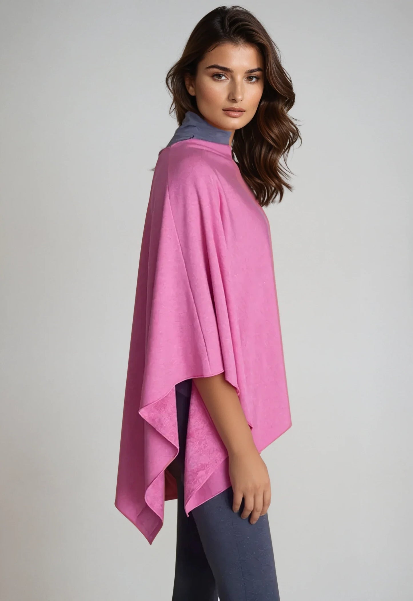 Tech Poncho - Pink