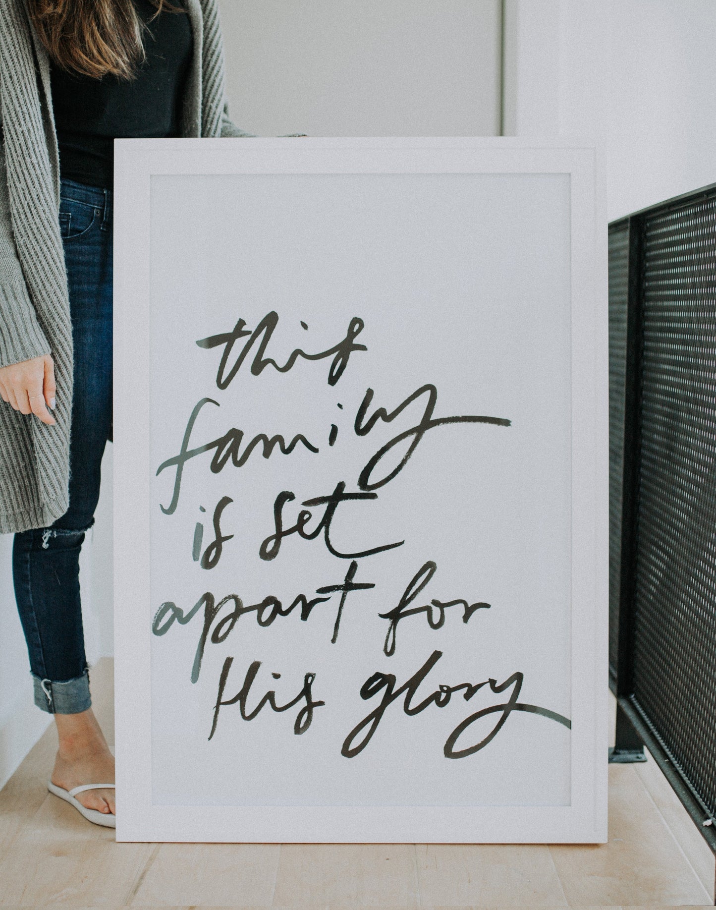 Poster: This Family Is Set Apart..