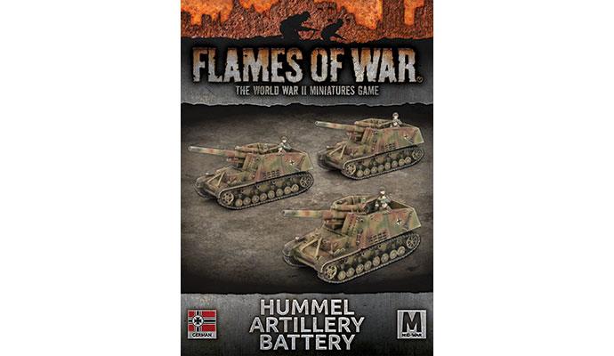 Flames of War: German Hummel Artillery Battery (Mid War)