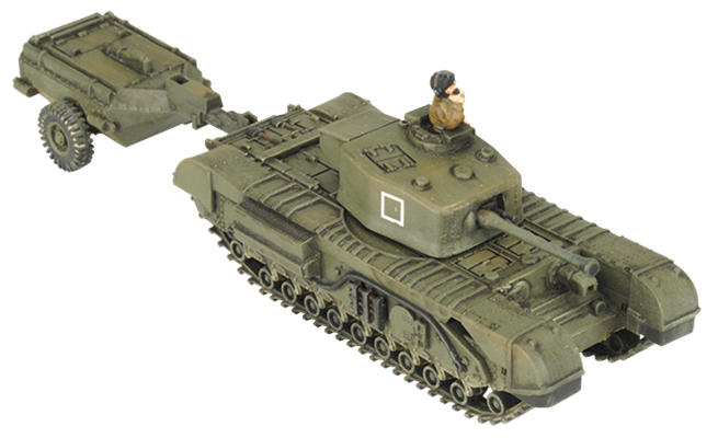 Flames of War: British Churchill Armoured Troop (Late War)