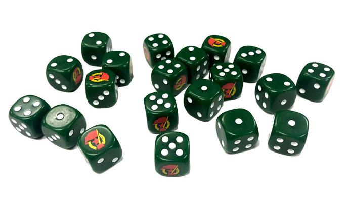 Flames of War: Soviet Guards Dice (x20) (Late War)