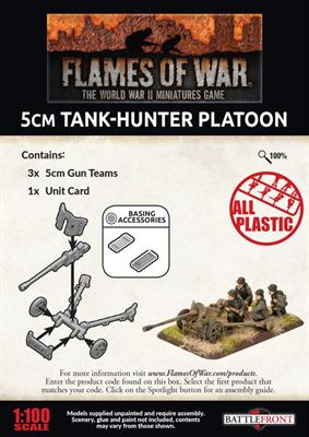 Flames of War: German 5cm Tank Hunter Platoon (Late War)