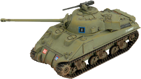 Flames of War: British Sherman Armoured Troop (Late War)