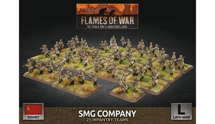 Flames of War: Soviet SMG Company (Late War)