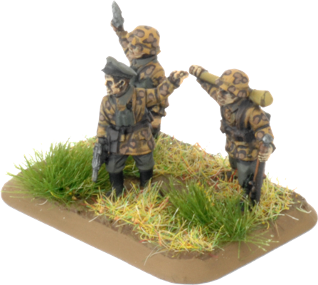Flames of War: German Armoured SS Reconaissance Company HQ (Late War)