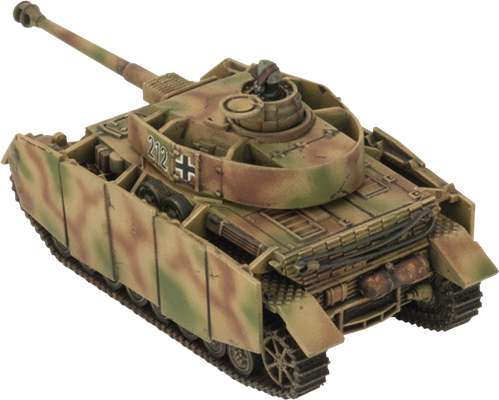 Flames of War: German Panzer IV Tank Platoon (Late War)