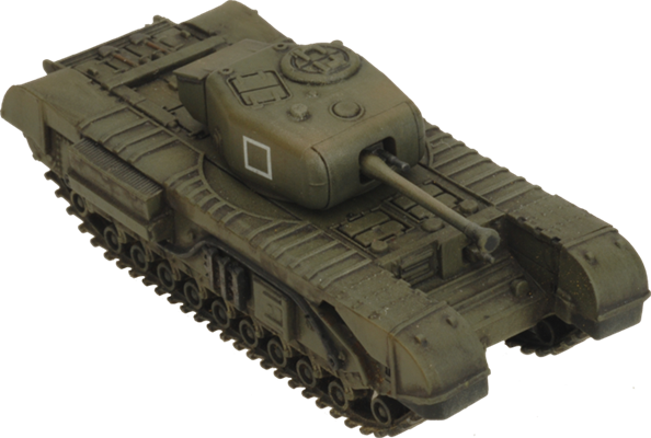 Flames of War: British Churchill Armoured Troop (Late War)