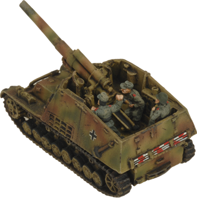 Flames of War: German Hummel Artillery Battery (Mid War)