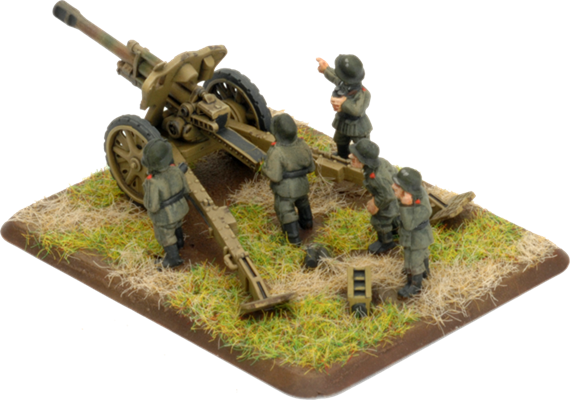 Flames of War: German 10.5cm Artillery Battery (Late War)