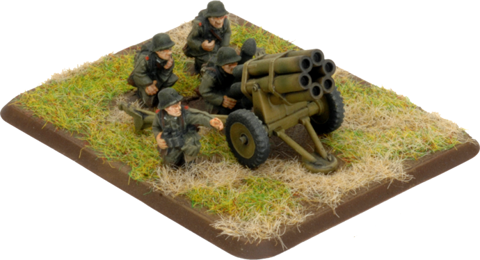 Flames of War: German 15cm Nebelwerfer Battery (Late War)