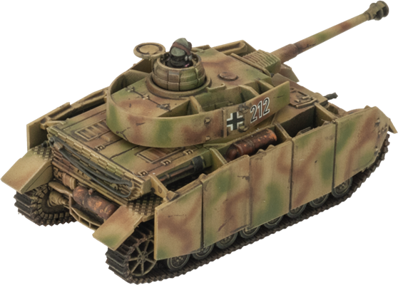Flames of War: German Panzer IV Tank Platoon (Late War)