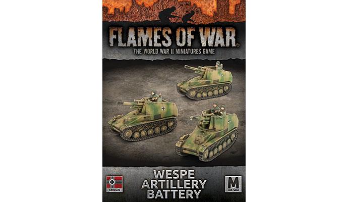 Flames of War: German Wespe Artillery Battery (Mid War)