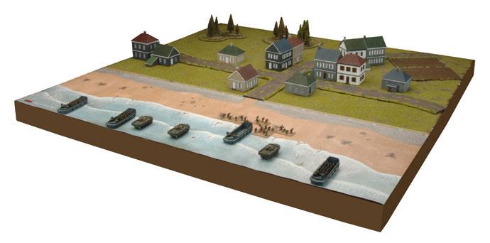 Flames of War: D-Day - Beach Landing Mat