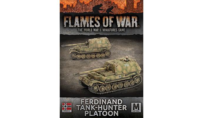 Flames of War: German Ferdinand Tank-Hunter Platoon (Mid War)