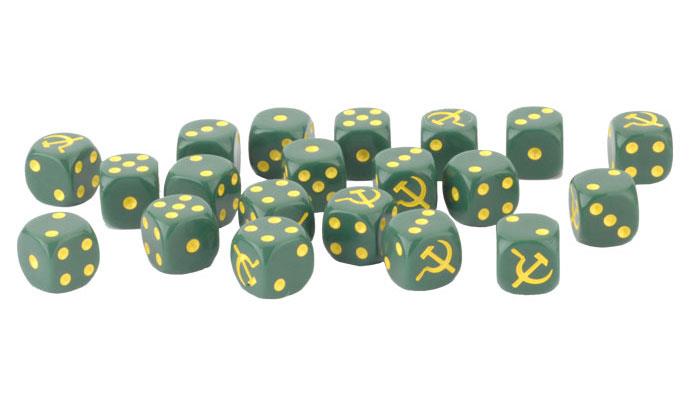 Flames of War: Soviet Dice Set