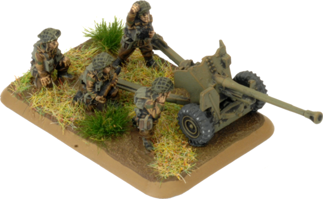 Flames of War: British Airborne 6pdr Anti-tank Platoon (Late War)