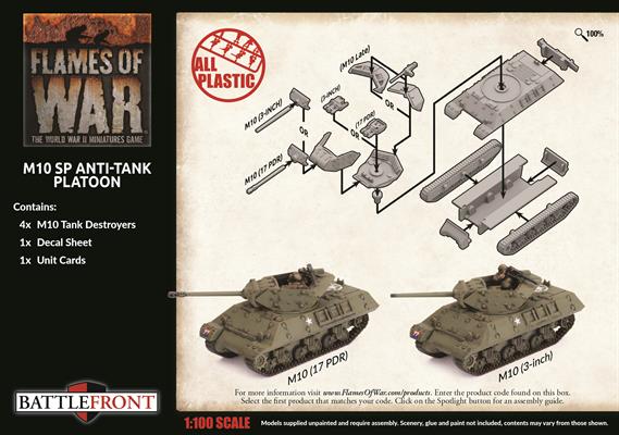 Flames of War: British M10 SP Anti-Tank Troop (Late War)