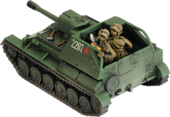 Flames of War: Soviet SU-76 Light SP Battery (Late War)