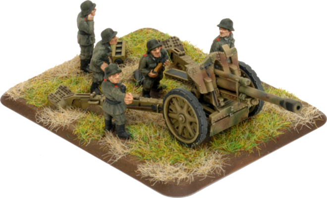 Flames of War: German 10.5cm Artillery Battery (Late War)