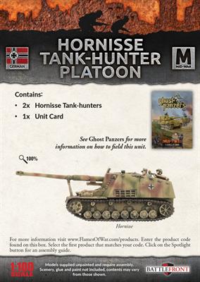 Flames of War: German Hornisse Tank Hunter Platoon (Mid War)