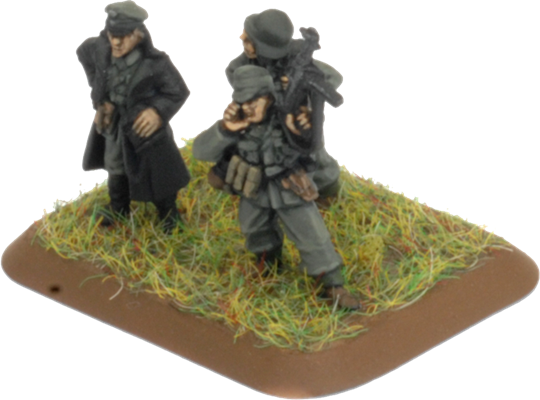 Flames of War: German Armoured Panzergrenadier Company HQ (Late War)