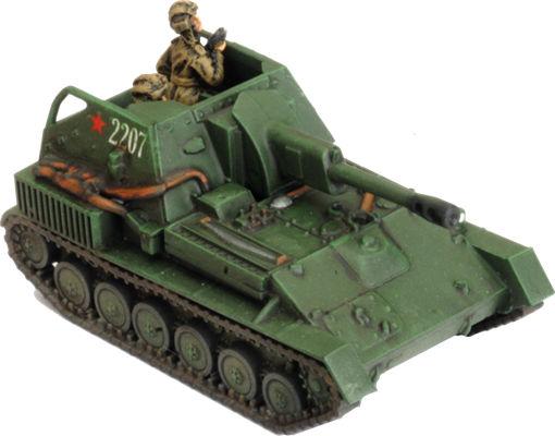 Flames of War: Soviet SU-76 Light SP Battery (Late War)