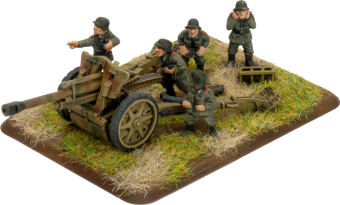 Flames of War: German 10.5cm Artillery Battery (Late War)
