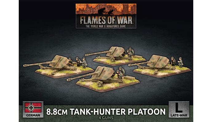 Flames of War: German 8.8cm Tank-Hunter Platoon (Late War)