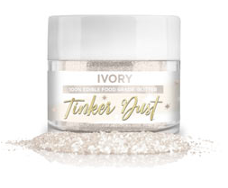Poudre Scintillante Comestible Tinker Dust – 5 grammes – Ivoire