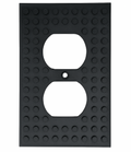 Build-On Duplex Outlet Cover Wall Plate for Kids’ Rooms
