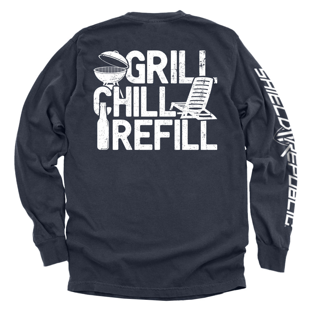 Griller, se détendre, recharger