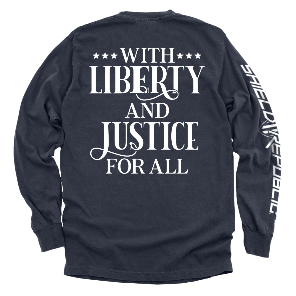 Avec la liberté et la justice pour tous