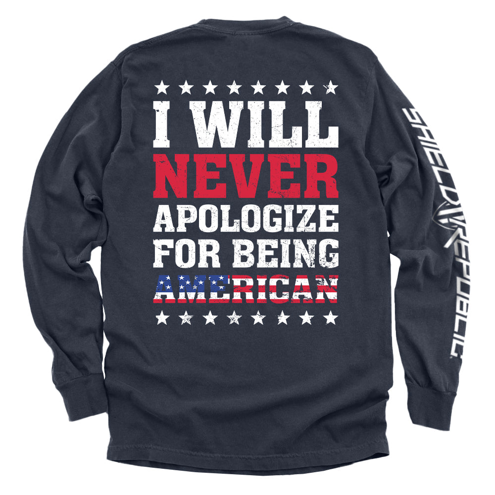 アメリカ人であることを決して謝らない