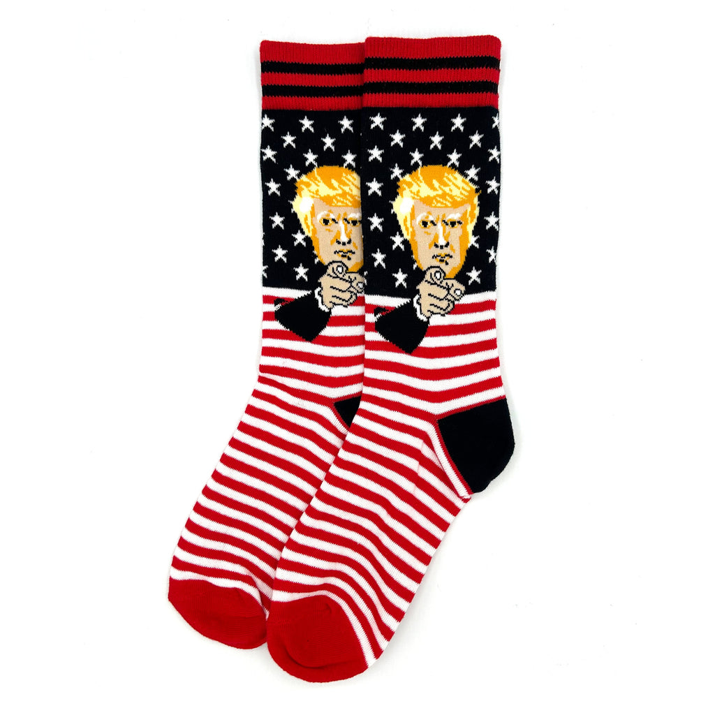 トランプ USA旗 ノベルティソックス