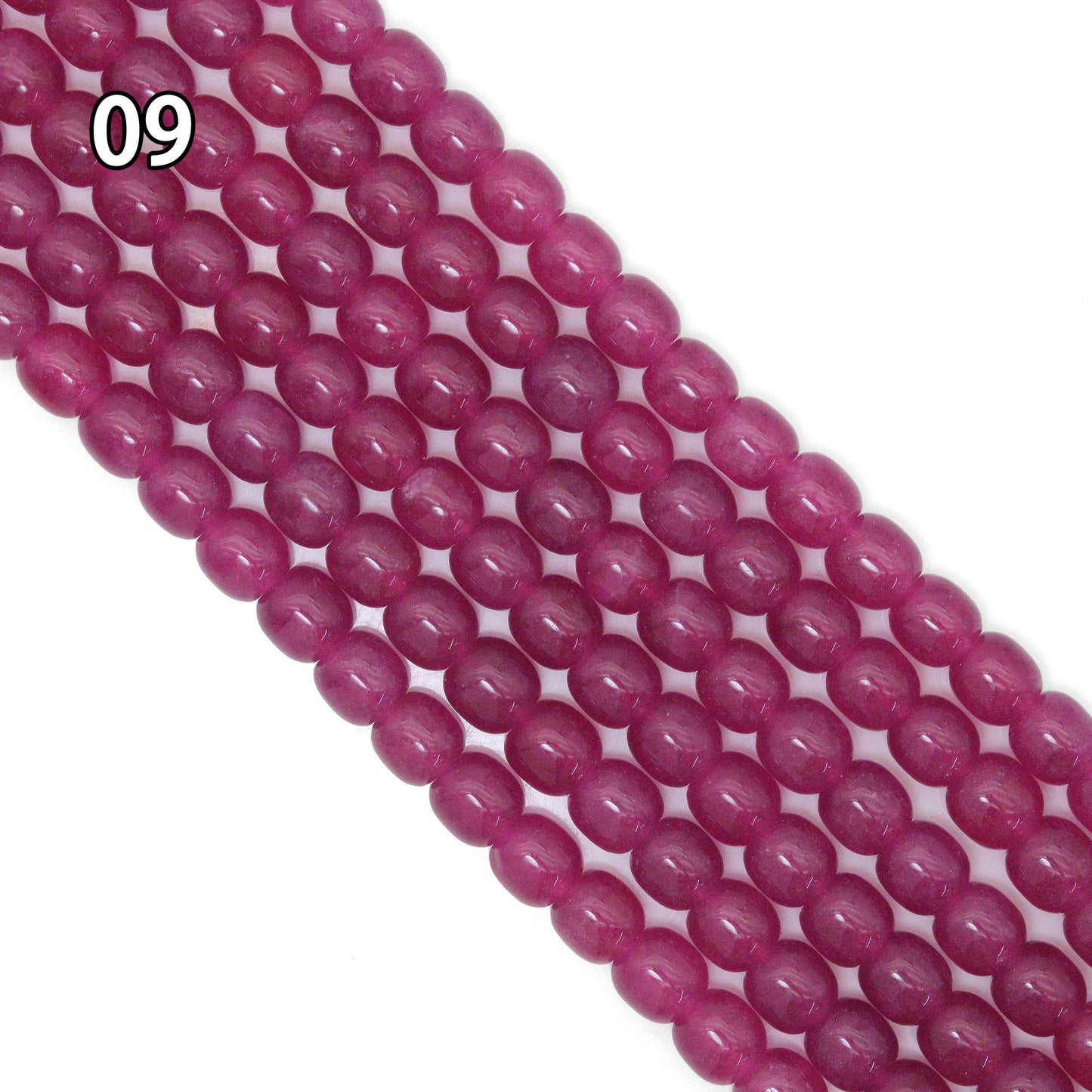 10x10mm Smooth Rondelle Jade Beads, Sku#U2132