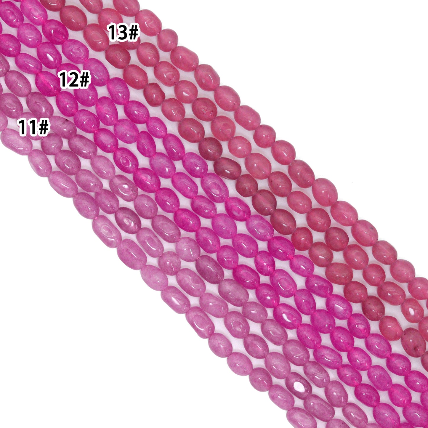 6x9mm Jade Smooth Oval Beads, Sku#U2149
