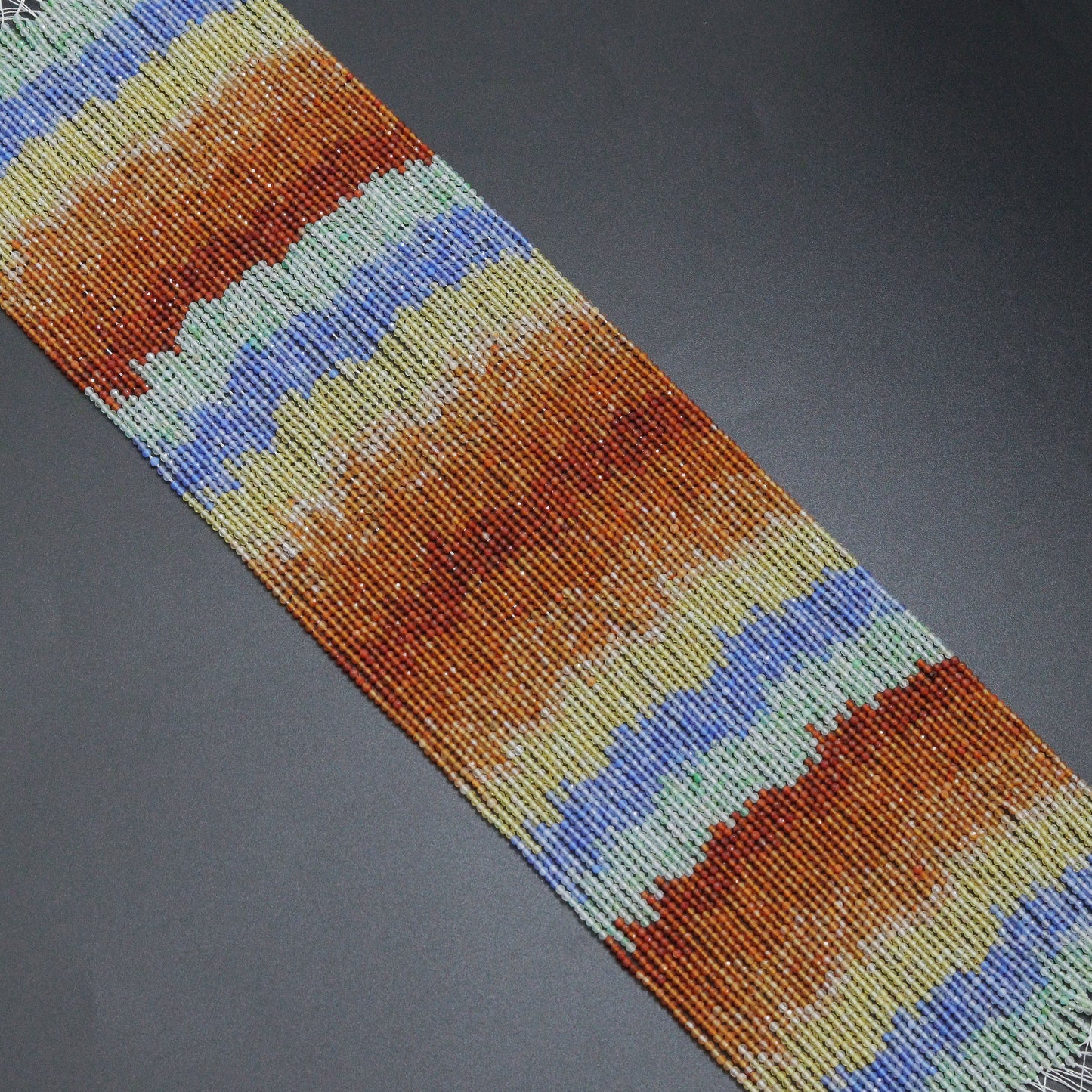 2mm Multicolor Agate Round Faceted Beads, Sku#U2185