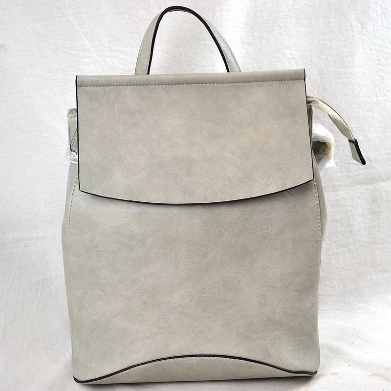 Vegan Long-lasting Faux Leather Backpack Convertible Bag
