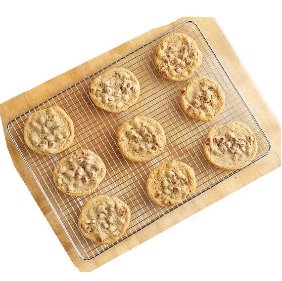 Wire Cooling Rack for Sheet Pans, Heavy Duty Stainless Steel, Two Sizes