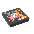 B3 Customs® Block Snakes Minifig Fireworks (2x2 Tile), 4th of July