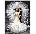 My Heart Forever Cake Topper, D945, 9" High