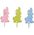 Assorted Rabbit Picks - 2-1/2" high