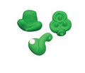 Edible, St. Pat's Royal Icing Charms Assortment - Size: 1/2", 400 pieces