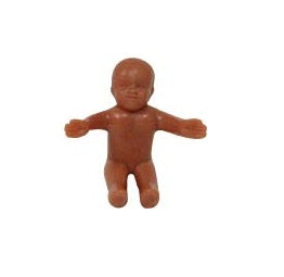 Bébés roi du Mardi Gras, 3,2 cm, choisissez le teint et la quantité