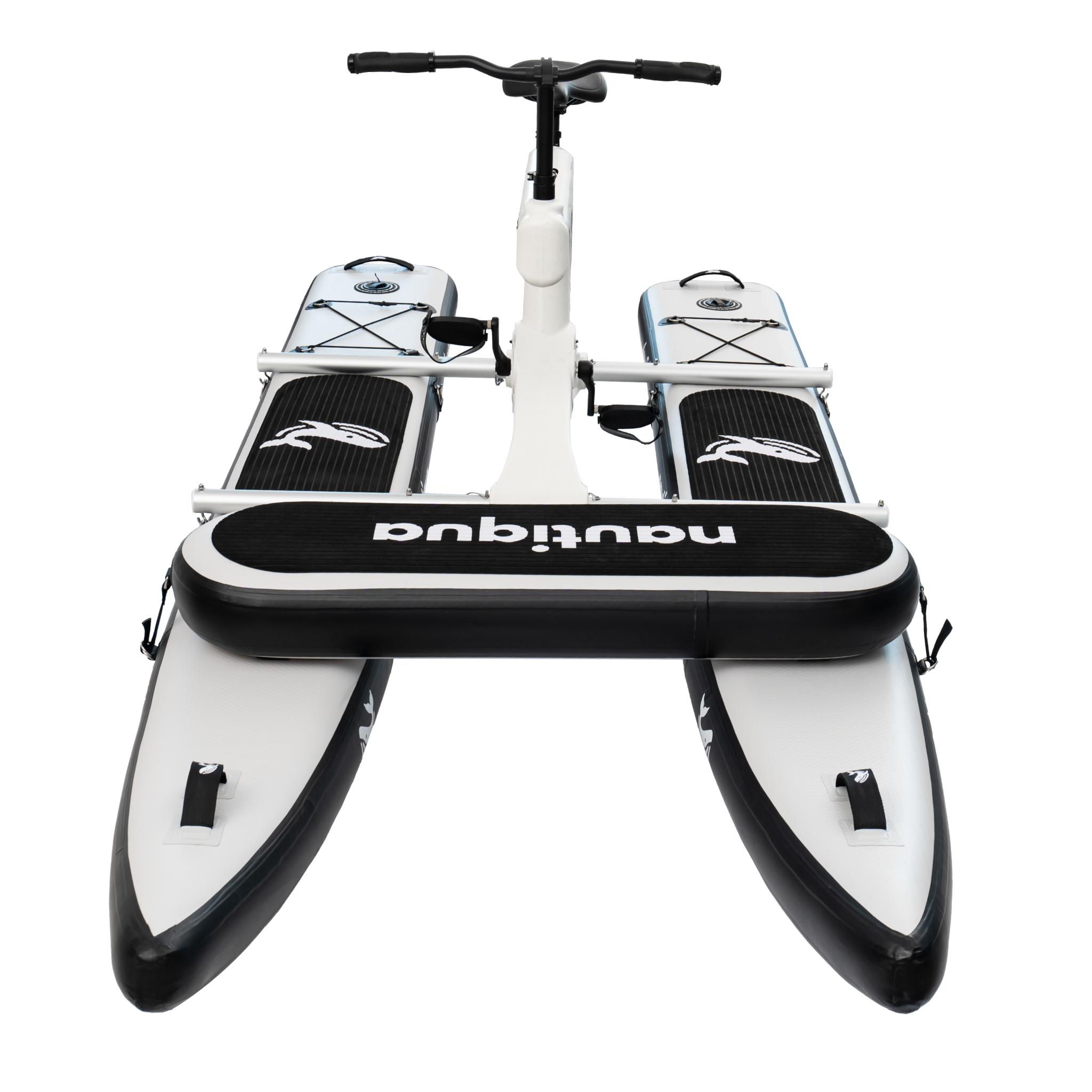 Nautiqua | BORACAY | Pédalo catamaran premium avec tapis avant | 1 personne