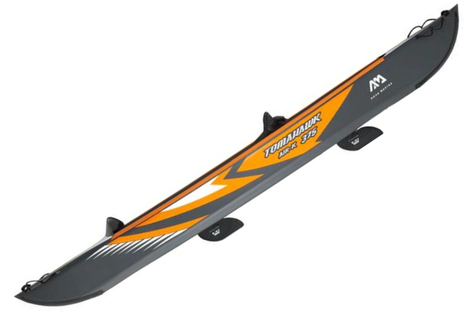 Aqua Marina TOMAHAWK AIR-K 12'4" Kayak / Canoë Gonflable Haute Pression Rapide